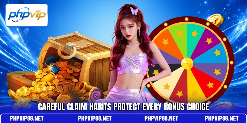 Careful claim habits protect every bonus choice Careful claim habits protect every bonus choice