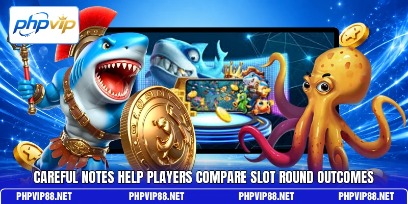 Careful notes help players compare slot round outcomes Careful notes help players compare slot round outcomes