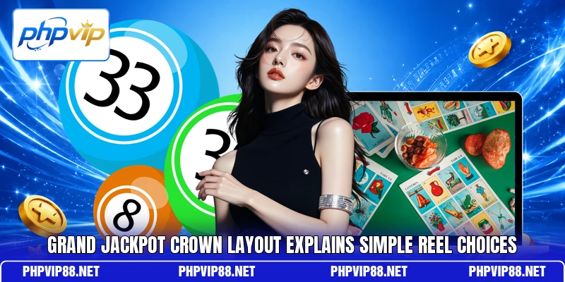 Grand Jackpot Crown layout explains simple reel choices Grand Jackpot Crown layout explains simple reel choices