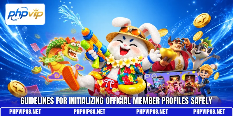 Guidelines for initializing official member profiles safely