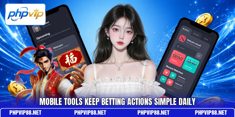 Mobile tools keep betting actions simple daily Mobile tools keep betting actions simple daily