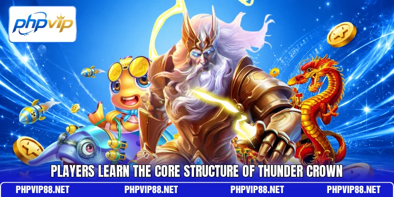 Players learn the core structure of Thunder Crown Players learn the core structure of Thunder Crown