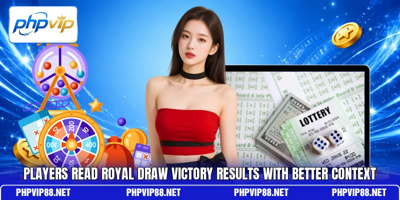 Players read Royal Draw Victory results with better context Players read Royal Draw Victory results with better context