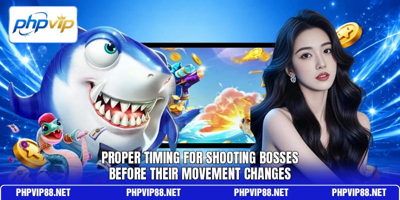 Proper timing for shooting bosses before their movement changes Proper timing for shooting bosses before their movement changes