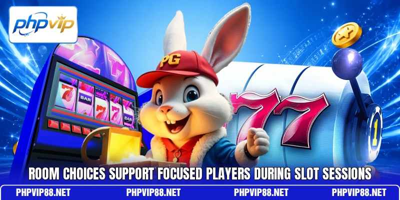 Room choices support focused players during slot sessions Room choices support focused players during slot sessions