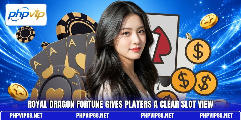 Royal Dragon Fortune gives players a clear slot view Royal Dragon Fortune gives players a clear slot view