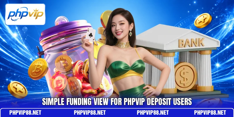 Simple funding view for Phpvip Deposit users